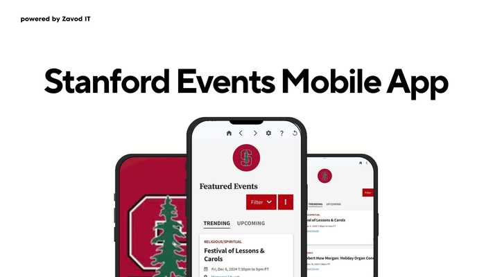 Stanford Events Mobile App