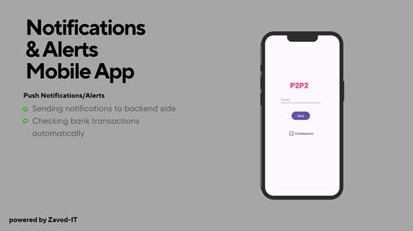 Notifications & Alerts Mobile App Development