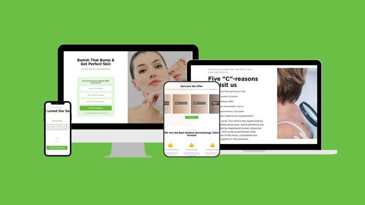 Skintag Removal Website Development