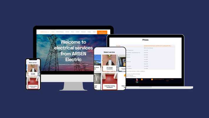 Website Development for Arsen