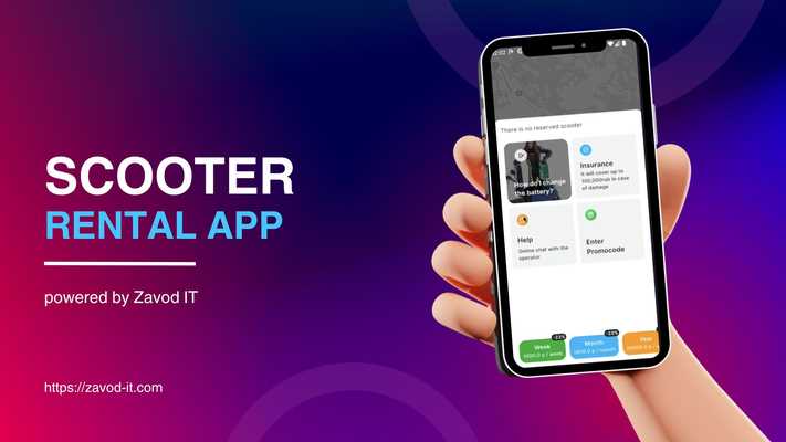 Mobile Application for Scooter Rental