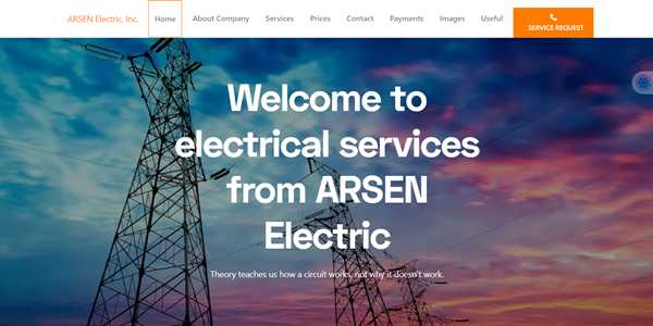 Website Development for Arsen